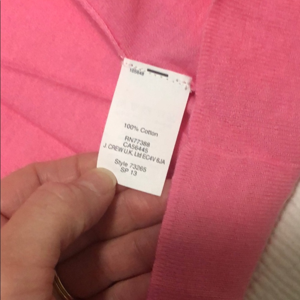 Pink J.Crew cardigan - Picture 3 of 3